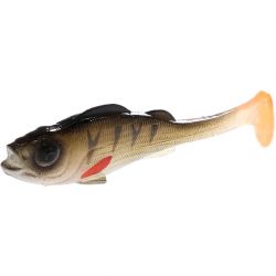 Виброхвост Mikado REAL FISH 6.5 см., 2.6 г., PERCH NATURAL (6 шт.)